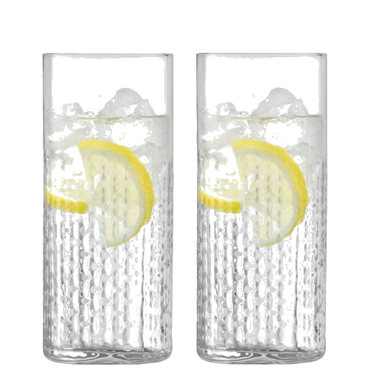 lsa signature wicker set of 2 highball tumblers