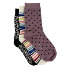 This pack of sock from Paul Smith features 3 different designs.