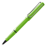 The LAMY green rollerball pen in the Safari collection.
