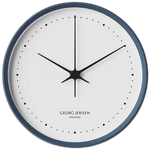 This is the Georg Jensen Koppel Blue & White 22cm Wall Clock.
