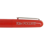 This Montblanc pen cap has been engraved with an authors name.