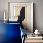 This Bloom Pillar Stainless Steel Candle Holder by Georg Jensen looks great placed in any room of the home.