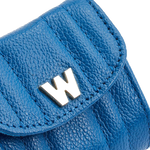 wolf 1834 mimi marine blue airpod case with wristle close