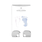 Georg Jensen's Elephant Picture Frame 5x7 IN is made with stainless steel and comes in a portrait size.