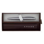 Cross pen with engravement shown in it's presentation box.