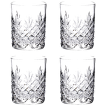 These Edinburgh 4 x 21cl Whisky Tumblers have been designed by Royal Scot Crystal.
