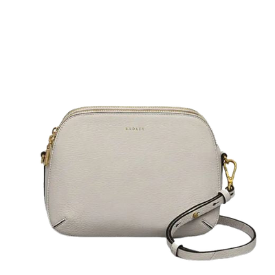 radley duke s place chalk grained leather cross body bag 110613