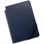 cross blue notebook