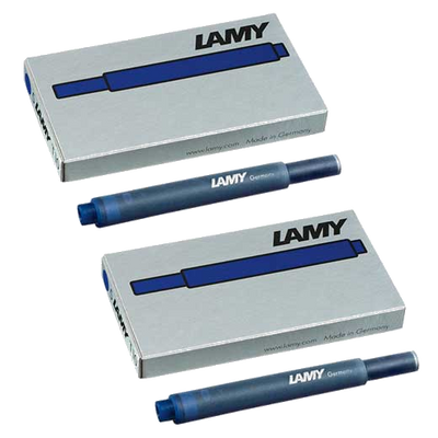 lamy t 10 blue black ink cartridges