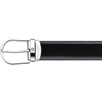 Montblanc Horse Shoe Pin Buckle Reversible Leather Belt.