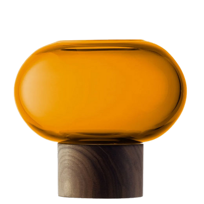 lsa oblate small amber vase