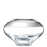 This is the Georg Jensen Mouth-Blown Glass & Stainless Steel Small Duo Vase.