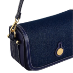 4 radley bathurst mews indigo evenfall blue small flapover cross body bag 111405