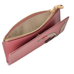 4 the tales of spring sienna pink leather medium ziptop purse 110798