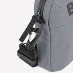 The BOSS branding can be found on the front, the zip and the strap of this cross body bag.