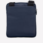 Navy BOSS cross body bag comes with a textured nylon finish and two adjustable shoulder straps.