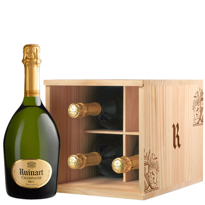 ruinart r de ruinart brut cellar case