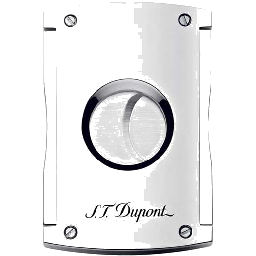s t dupont maxijet polished chrome cigar cutter