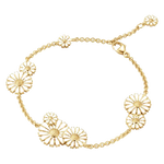 20001667 gj daisy gold plated bracelet