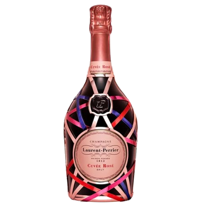 laurent perrier cuv e ros 75cl ribbon robe champagne 210458