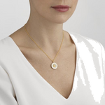 3536214 gj daisy gold and white necklace