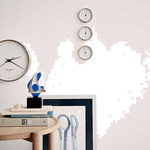 georg jensen 22cm koppel wall clock lifestyle