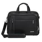 This Spectrolite 3.0 Briefcase 15.6" in Black by Samsonite can fit a laptop up to the size of 15.6".