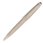 Montblanc Meisterstück Ballpoint geometrically engraved pattern pen.