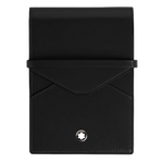 This Montblanc Meisterstück Black Leather 5 Pen Pouch is made out of cowhide leather with a deep shine effect.