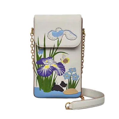 radley rhs25 floral phone crossbody