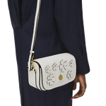 6 radley bathurst mews cutwork floral small chalk flapover cross body bag 111395