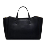 2 radley bathurst mews black medium ziptop grab bag 110658