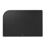 This Montblanc Black Saffiano Leather Desk Pad is made from Italian leather with the snowcap emblem that has been palladium-plated.