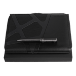This Craft Conference Folder A5 and Ballpoint Pen Set by Hugo Boss is a great gift for anyone who likes to stay organised at work and is always taking notes or writing.