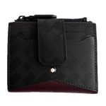 This Montblanc Extreme 3.0 Wallet is made with a textured black leather.