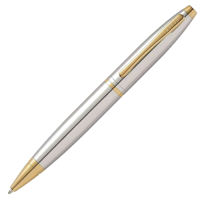 cross calais chrome gold ballpoint at0112 15