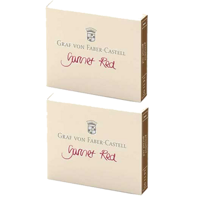 gvfc garnet red ink cartridges 2 x 6