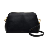 Radley's Liverpool Street 3.0 Black Leather Cross Body Bag has a detachable leather strap that can be worn over the shoulder or as a cross body.