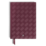 The Montblanc Extreme 3.0 Cassis Lined Notebook #146 Fine Stationery is great for taking into the office and has lined pages that are all finished with a silver edge.