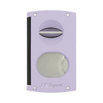 This Matte Lilac & Black Double Blade Cigar Cutter by S. T. Dupont is a part of the Velvet Animation range.