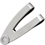 Montblanc silver moneyclip.