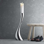 georg jensen medium cobra floor candle lifestyle