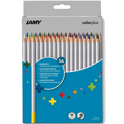 lamy colourplus pack of 36 pencils