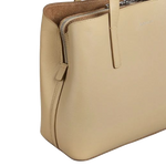 4 dukes place stone leather medium zip top multiway bag 110671