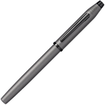 cross gunmetal century ii rollerball pen cap on