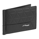 This S.T. Dupont Firehead Soft Leather 6CC Wallet with Money Clip is from the new Firehead range which consists of a bold geometric pattern.