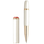 Montblanc's Ivory Heritage Rouge et Noir 'Baby' Rollerball Pen is crafted in precious lacquer.