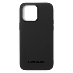 Montblanc's Meisterstück Selection iPhone 15 Pro Case with MagSafe is made out of silicone.