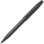 This Black Micro-Knurl Century II Ballpoint Pen was designed by Cross.
