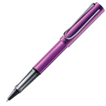 This LAMY rollerball pen is part of the AL-star collection and is made in a Lilac colour.